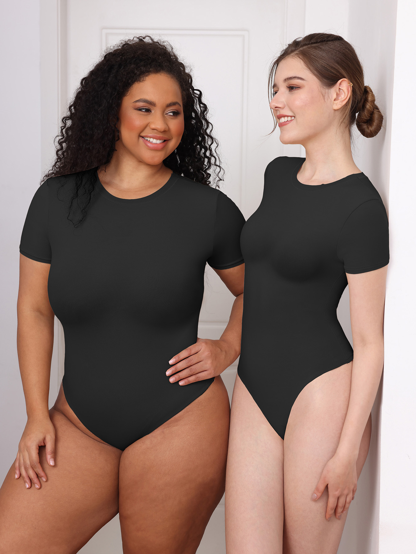 Womens Bodycon Jumpsuit - Slimming Seamless Body Shaper Bodysuit